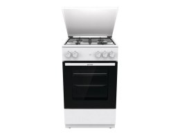 Kuchenka Gorenje | GG5A14WJ | Typ płyty gazowej | Typ piekarnika gazowy | Biały | Szerokość 50 cm | Głębokość 59,4 cm | 70 L