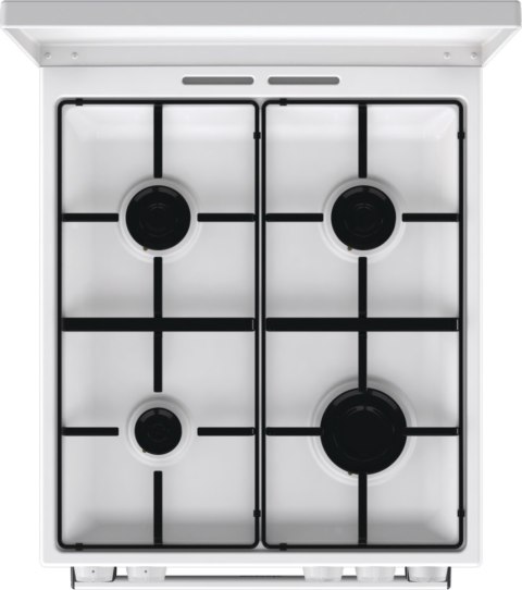 Kuchenka Gorenje | GG5A14WJ | Typ płyty gazowej | Typ piekarnika gazowy | Biały | Szerokość 50 cm | Głębokość 59,4 cm | 70 L