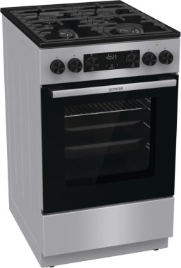 Kuchenka Gorenje | GK5C42SF | Typ płyty gazowa | Typ piekarnika elektryczna | Szara | Szerokość 50 cm | Głębokość 59,4 cm | 70 L
