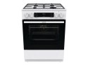 Kuchenka Gorenje | GKS6C70WJ | Typ płyty gazowa | Typ piekarnika elektryczna | Biały | Szerokość 60 cm | Głębokość 60 cm | 71 L