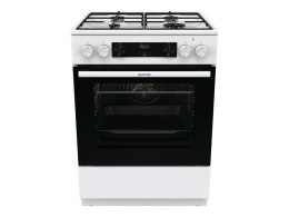 Kuchenka Gorenje | GKS6C70WJ | Typ płyty gazowa | Typ piekarnika elektryczna | Biały | Szerokość 60 cm | Głębokość 60 cm | 71 L
