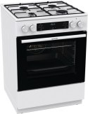 Kuchenka Gorenje | GKS6C70WJ | Typ płyty gazowa | Typ piekarnika elektryczna | Biały | Szerokość 60 cm | Głębokość 60 cm | 71 L