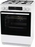 Kuchenka Gorenje | GKS6C70WJ | Typ płyty gazowa | Typ piekarnika elektryczna | Biały | Szerokość 60 cm | Głębokość 60 cm | 71 L