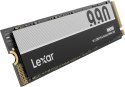 Lexar SSD | NM990 | 2000 GB | Format dysku SSD M.2 2280 | Interfejs dysku półprzewodnikowego PCIe Gen 5x4 | Prędkość odczytu 140