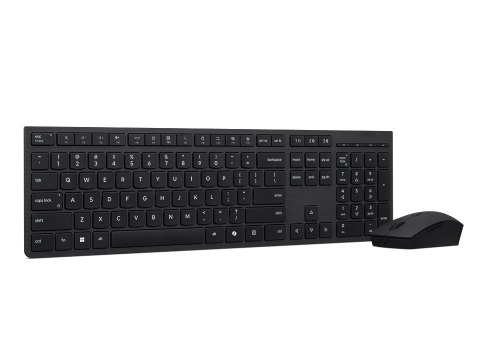 Lenovo Professional Wireless Rechargeable Keyboard and Mouse Combo AI - US Euro | Lenovo