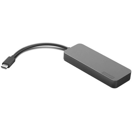 Lenovo USB-C do 4-portowego koncentratora USB-A - koncentrator - 4 porty