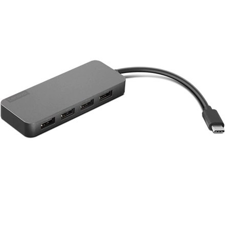 Lenovo USB-C do 4-portowego koncentratora USB-A - koncentrator - 4 porty