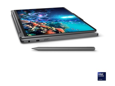 Lenovo Yoga 9 2-w-1 14ILL10 14 2.8K Touch ULT7-258V/32GB/1TB//Arc Graphics 140V/Win11 Pro/ENG Backlit kbd/Grey/FP/2Y Warranty | 