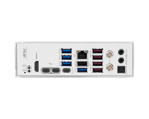 MSI MPG Z890 EDGE TI WIFI | Processor family Intel | Processor socket LGA1851 | Supported hard disk drive interfaces SATA, M.2 |