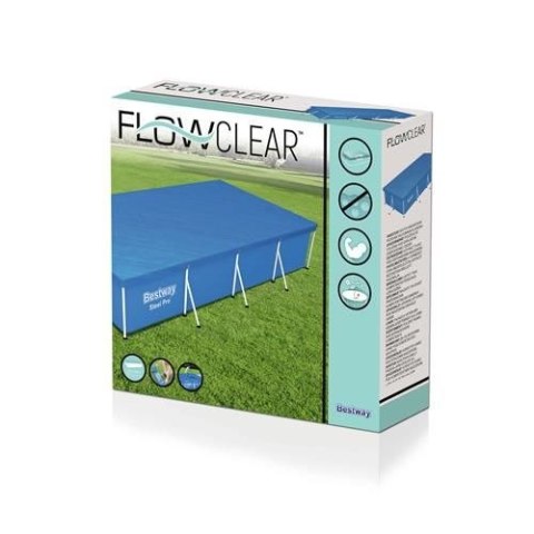 Pokrywa basenowa BestWay Flowclear (4,00 m x 2,11 m) niebieska