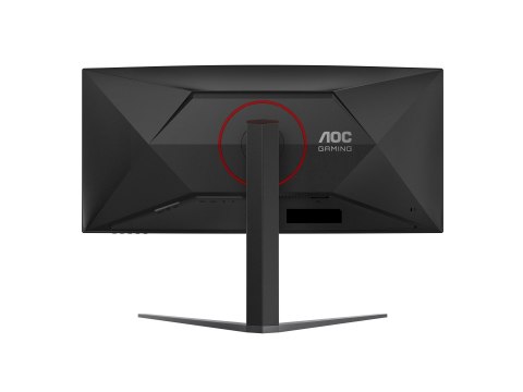 AOC CU34G4Z | 34 " | Fast VA | WQHD | 21:9 | 240 Hz | 1 ms | 3440 x 1440 pikseli | 450 cd/m² | Porty HDMI w ilości 2 | Czarny