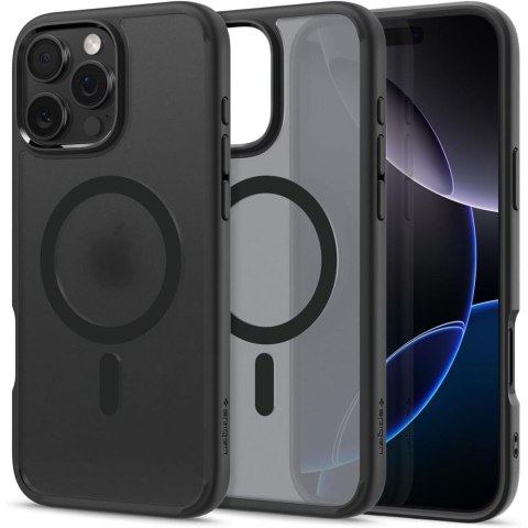 Etui pokrowiec na iPhone 16 Pro Ultra Hybrid Mag z MagSafe - czarne