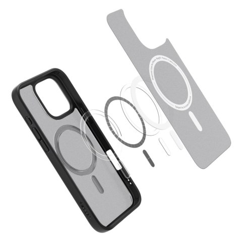 Etui pokrowiec na iPhone 16 Pro Ultra Hybrid Mag z MagSafe - czarne