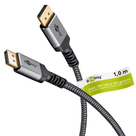 Goobay Kabel DisplayPort 2.0/2.1, 80 Gbit/s | Goobay