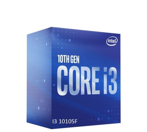 Intel i3-10105F 3,7 GHz LGA1200 Wątki procesora 8 rdzeni procesora Intel Core i3 4