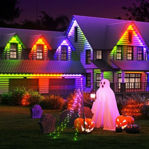 Nanoleaf Smart Multicolor Permanent Outdoor Lights Smarter Kit, 15m|16+ milionów kolorów