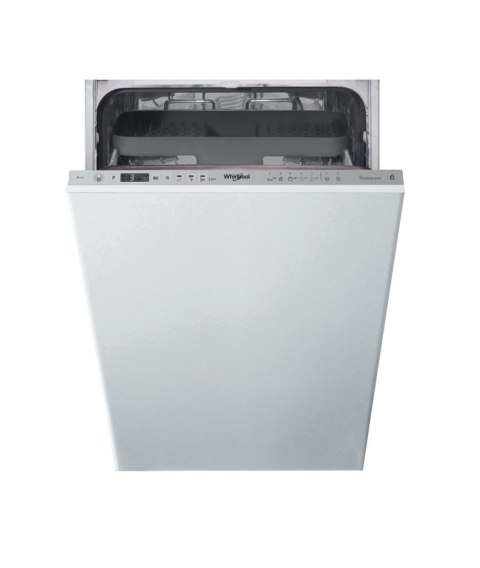 Zmywarka Whirlpool | WSIO 3T223 PCE X | Do zabudowy | Szerokość 45 cm | Liczba kompletów naczyń 10 | Liczba programów 7 | Klasa 