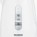 SEVERIN CZAJNIK ELEKTR. 1L , ZAKRYTA GRZAŁKA, WSKAŹNIK POZIOMU WODY, ANTYPOŚLIZGOWE NÓŻKI, PLASTIK, MOC 2200W WK3411