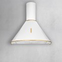 Okap kominowy AKPO WK-4 DANDYS GOLD 60 cm | LED | biały