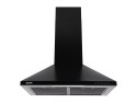 Okap kominowy MAAN Vela 2 60 cm | LED | filtry aluminiowe | czarny