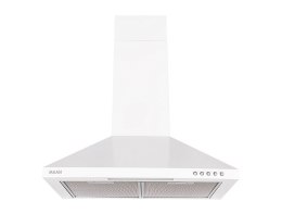 Okap kominowy MAAN Vela 2 50 cm | LED | filtry aluminiowe | biały