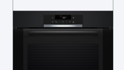 Piekarnik elektryczny Bosch HBA372EB3 Serie 4 71 l | AirFry | piroliza | chłodny front 30°C | czarny