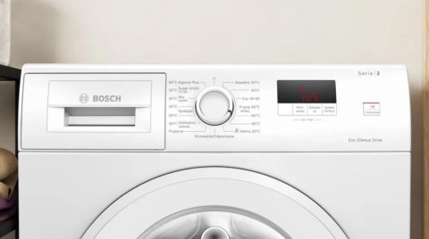Pralka Bosch WGE02201PL Serie 2 7 kg 1200 obr/min | SpeedPerfect | ActiveWater Plus | EcoSilence Drive