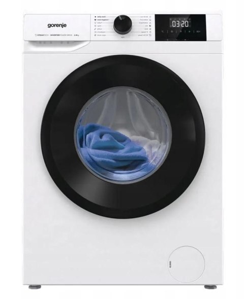 Pralka Gorenje W3NGPI62SBS/PL 6 kg 1200 obr/min Slim | SteamTech | silnik Inverter PowerDrive | DrumClean