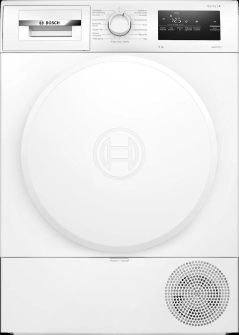 Suszarka BOSCH WTH83277PL z pompą ciepła, 8kg, klasa D ,65 dB ,AutoDry