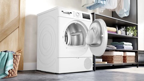 Suszarka BOSCH WTH83277PL z pompą ciepła, 8kg, klasa D ,65 dB ,AutoDry