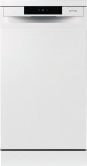 Zmywarka wolnostojąca 60 cm GORENJE GS520E15W | klasa E | 10 kpl | AquaStop | termoobieg | biały