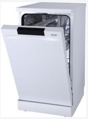 Zmywarka wolnostojąca 60 cm GORENJE GS520E15W | klasa E | 10 kpl | AquaStop | termoobieg | biały