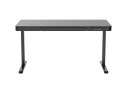 Activejet Biurko z elektryczną regulacją wysokości ET119W-C czarne. Wymiar blatu 140 x 70 cm.