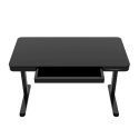 Activejet Biurko z elektryczną regulacją wysokości ET119W-C czarne. Wymiar blatu 140 x 70 cm.