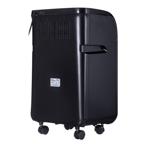 Niszczarka Activejet ASH-2502C, P-4, 28 l, ścinki 4x40 mm, 25 kartek, czarna