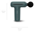 Mini pistolet masujący Medisana MG 200 Smart Mode | 5 poziomów intensywności | 4 głowice | 147 x 126 x 50 mm
