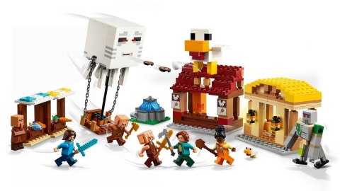 LEGO Minecraft 21273 Atak balonowego Ghasta na wioskę