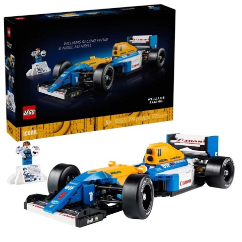LEGO ICONS 10353 Williams Racing FW14B i Nigel Mansell