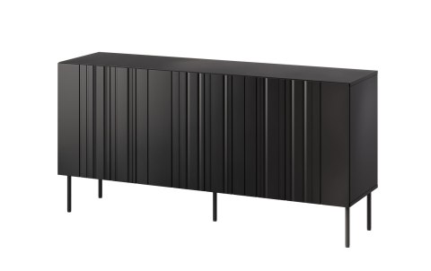 Komoda ISLA 150,5x40x75 czarny mat