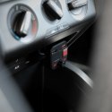 SAVIO TR-15 TRANSMITER FM Z WYŚWIETLACZEM, BLUETOOTH I ŁADOWARKĄ PD USB-C USB-A QUICK CHARGE, BASS BOOST