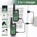 Krótkofalówka Baofeng BF-T25E zielona, 2 sztuki