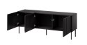 Szafka RTV ISLA 150,5x40x60 czarny mat