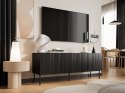 Szafka RTV ISLA 150,5x40x60 czarny mat