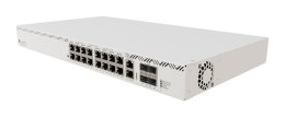 Switch Mikrotik CRS320-8P-8B-4S+RM 21p PoE (PoE+: 8; PoE++: 8; ) 600/963W Managed Gigabit/10G