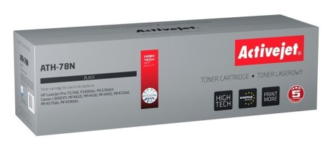 Activejet ATH-78N Toner (zamiennik HP 78A CE278A, Canon CRG-728; Supreme; 2100 stron; czarny)