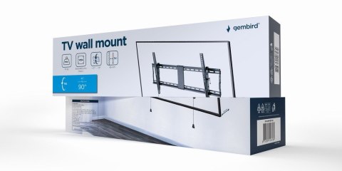 GEMBIRD UCHWYT ŚCIENNY REGULOWANY LCD 43-90 VESA MAX 800 X 400MM, DO 70KG