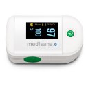 Pulsoksymetr Medisana PM 100 Connect wyświetlacz OLED | aplikacja VitaDock+ | 58 x 34 x 35 mm