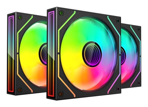 TACENS MARS MF-3DPROKIT FANS 120 ARGB x3 BK- wentylatory+hub+pilot (TACMARS-MF3DPROKIT)