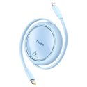 Kabel Baseus Free2Pull 20W 1m (niebieski)