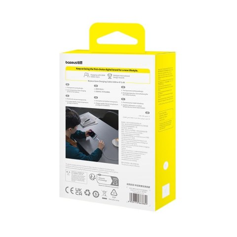 Kabel Baseus Gem 2.4a 2m (niebieski)